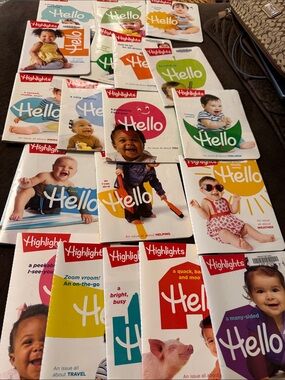 Highlights Hello Board Book Lot - Colorful Baby & Toddler Titles